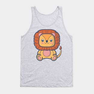 Lion Baby Cute Tank Top